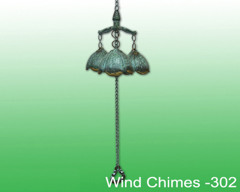 南瓜三子鈴(青銅風鈴)