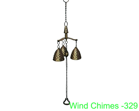 三角三子鈴(古銅風鈴)