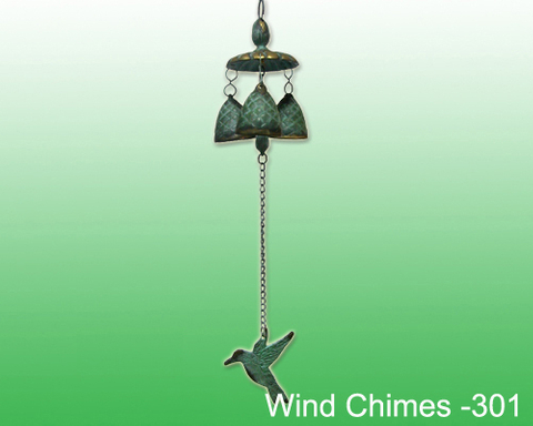 菱格三子鈴(青銅風鈴)